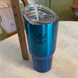 Royal Caribbean Blue Large Tumbler with Lid